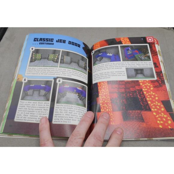 Minecraft: Redstone Handbook by Nick Farwell Paperback - Picture 7 of 9